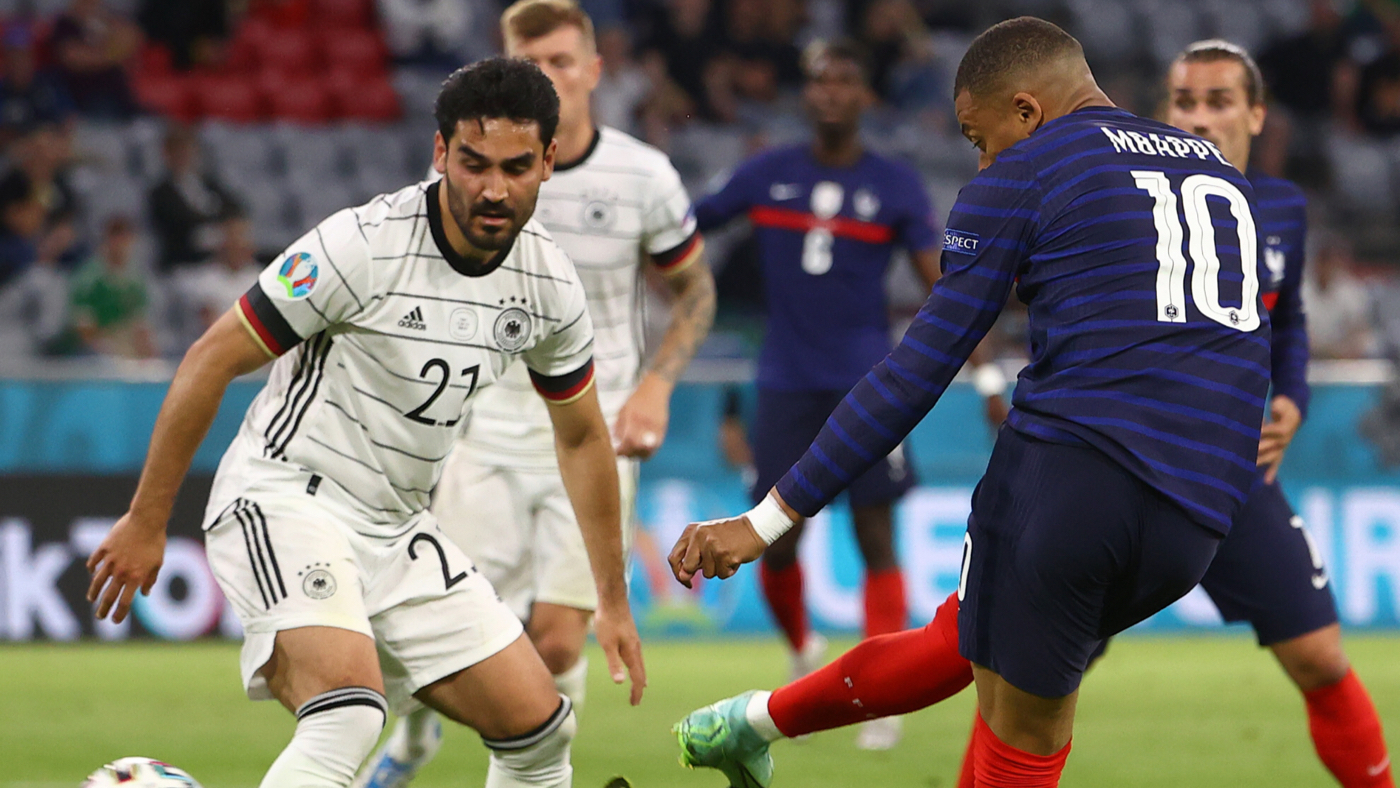 Илкай Гюндоган и Килиан Мбаппе