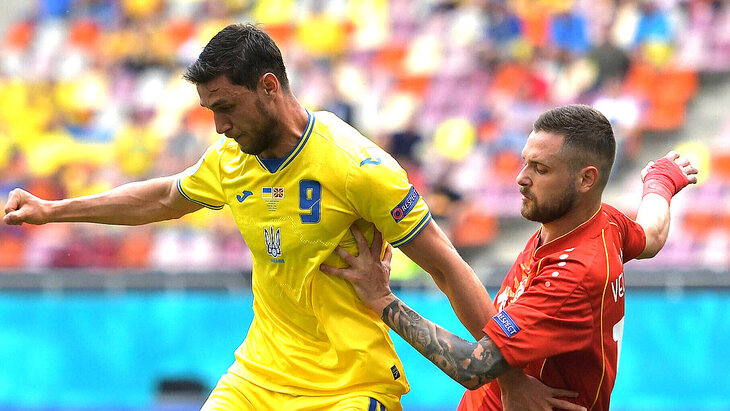Матч между Украиной и Северной Македонией