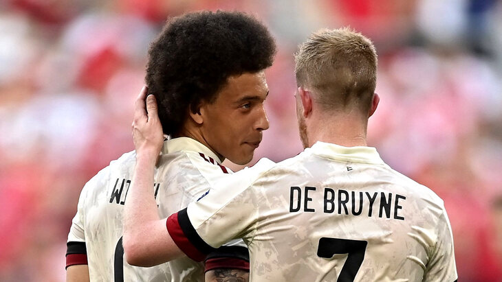 Аксель Витсель и Кевин Де Брюйне