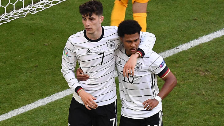 Кай Хаверц и Серж Гнабри