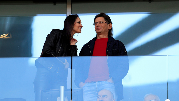 Зарема Салихова и Леонид Федун