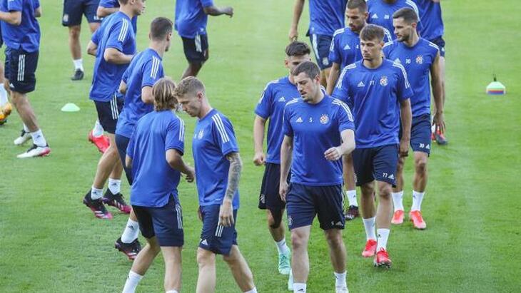 Футболисты загребского «Динамо»