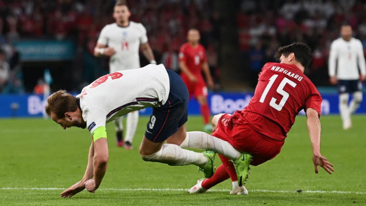 Англия — Дания