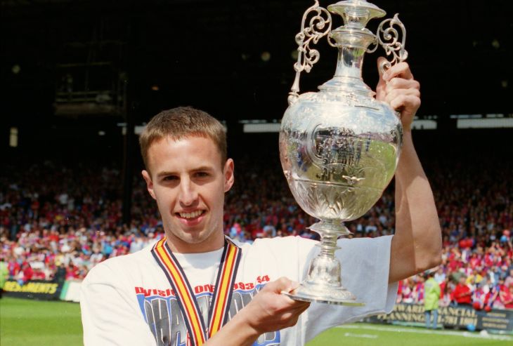 Гарет Саутгейт в составе «Кристал Пэлас»