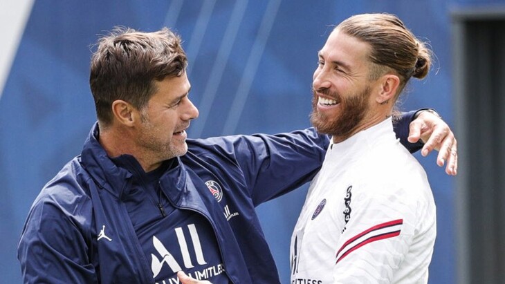 Серхио Рамос и Маурисио Почеттино