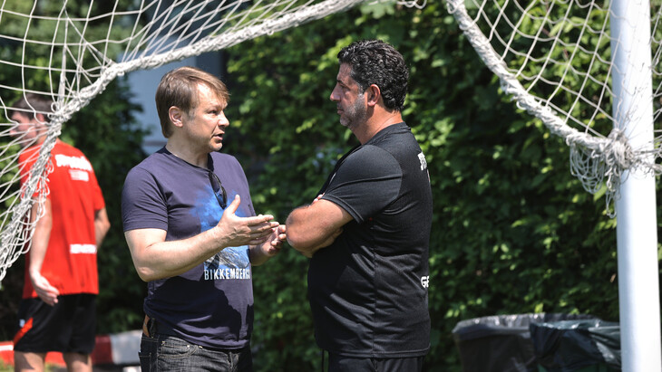 Дмитрий Попов и Руй Витория