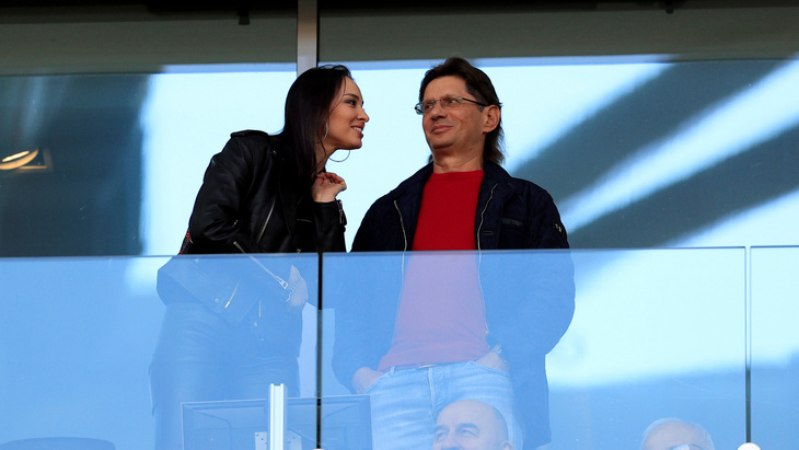 Зарема Салихова и Леонид Федун