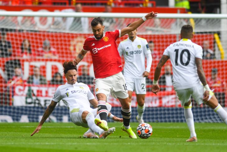 Бруну Фернандеш против «Лидса»