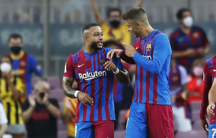 Мемфис Депай и Жерар Пике