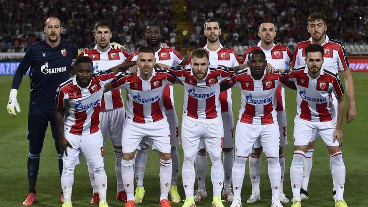 Футболисты «Црвены Звезды»