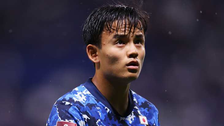 Футболист сборной Японии