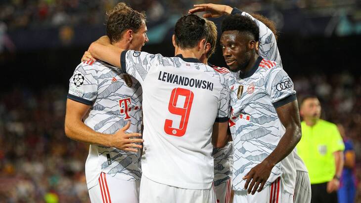 Футболисты «Баварии»