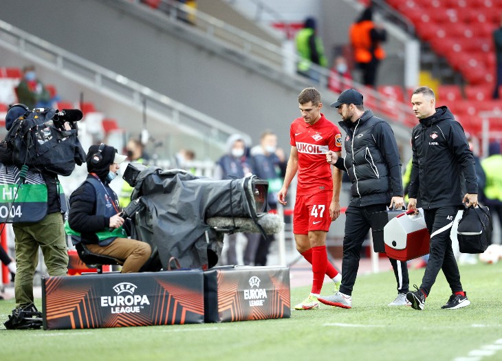 Зобнин выбыл на месяц