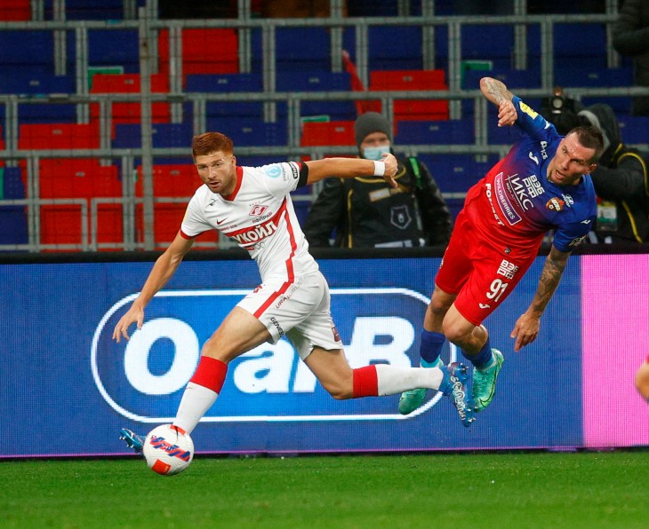 Кофрие в матче с ЦСКА