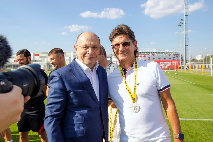 Сергей Прядкин и Леонид Федун