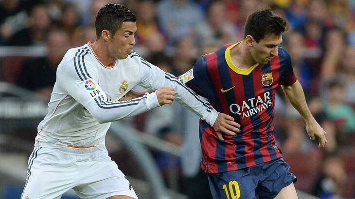 Лионель Месси и Криштиану Роналду