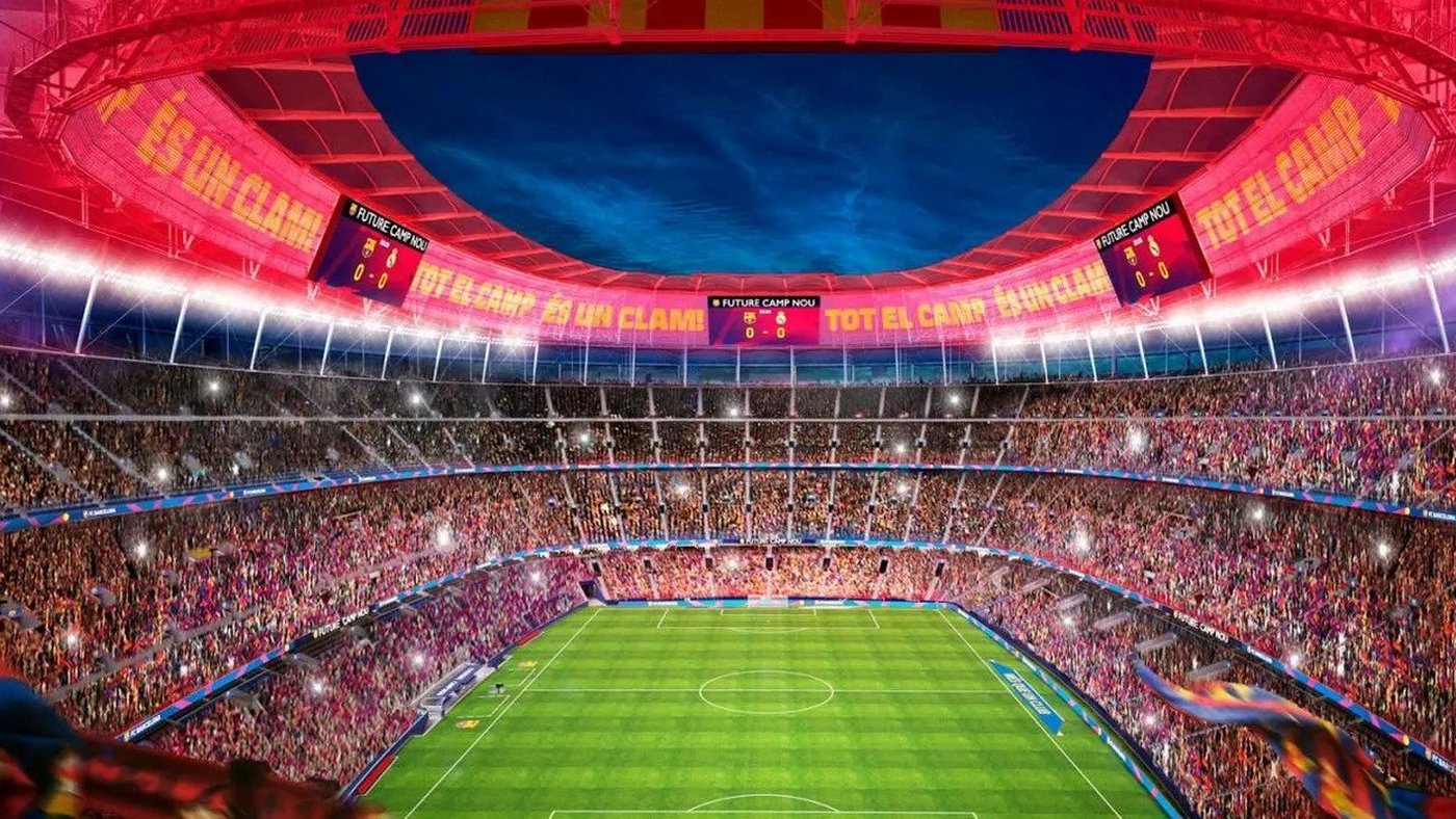 Внутри «Камп Ноу»