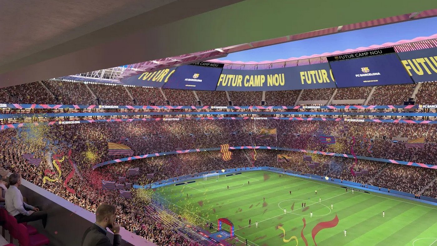 Заполненный стадион