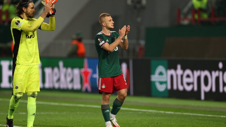 «Локомотив» занимает последнее место в группе ЛЕ