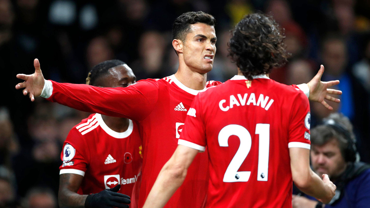 Криштиану Роналду и Эдинсон Кавани