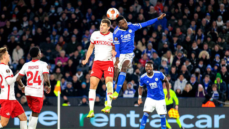 «Спартак» сыграл вничью с «Лестером»