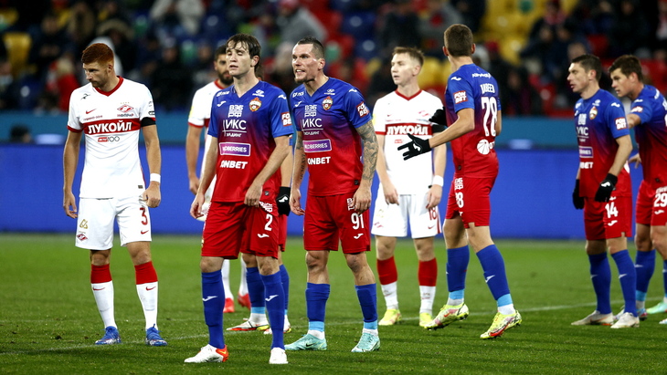 ЦСКА занимает пятое место в турнирной таблице РПЛ после 14-ти туров
