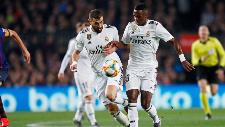 Карим Бензема и Винисиус Жуниор