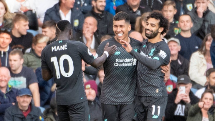 Садио Мане, Роберто Фирмино и Мохамед Салах