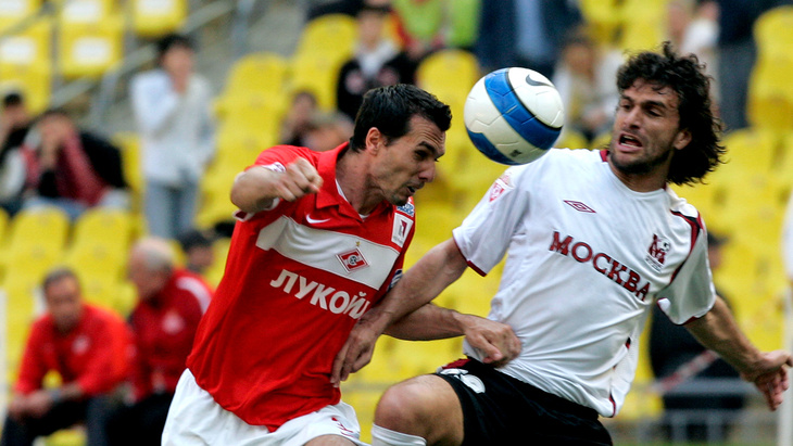 Эктор Бракамонте в матче против «Спартака»