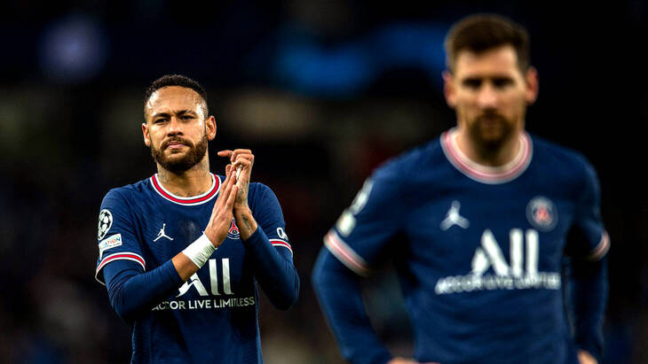 Неймар и Лионель Месси