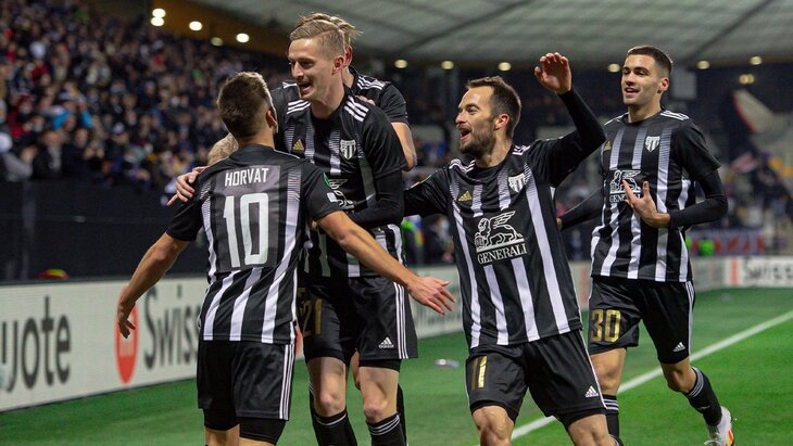 Футболисты «Муры»