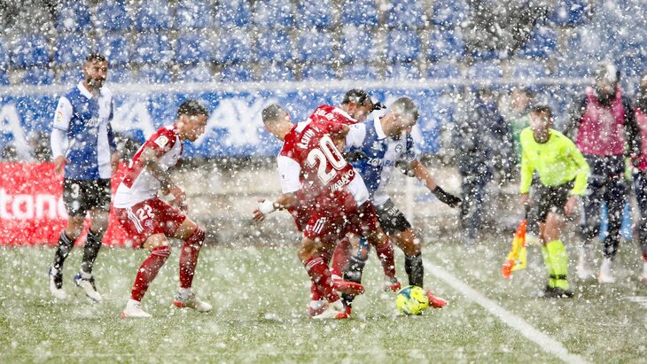 Погода в Витории далека от идеальной