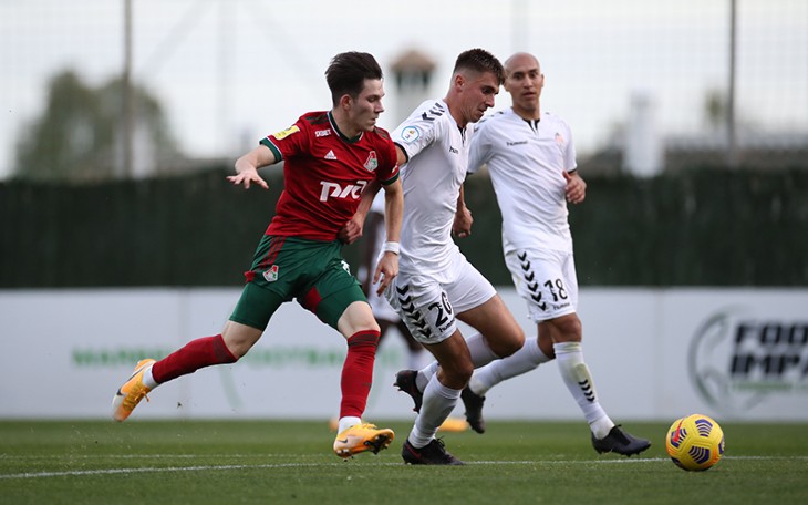 Иосифов на сборах с «Локомотивом»