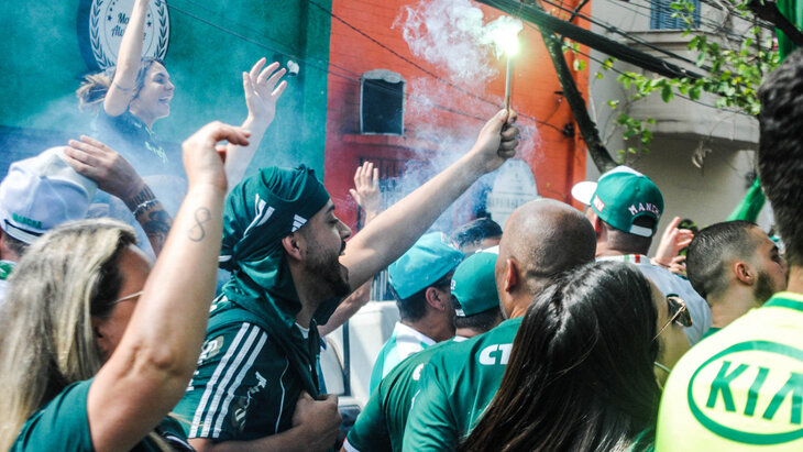 Болельщики «Палмейраса»