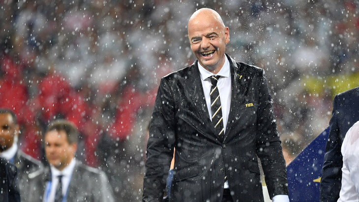 Президент ФИФА Джанни Инфантино