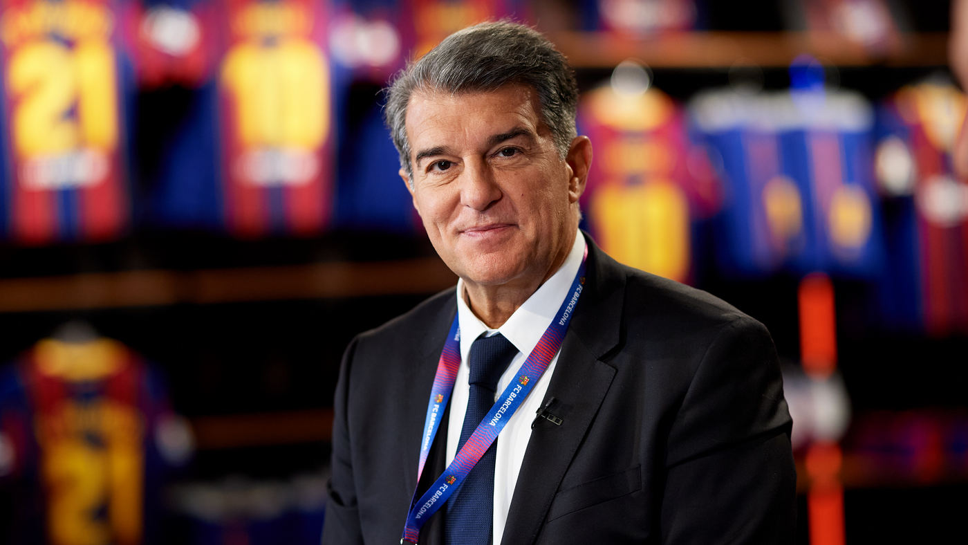 Президент «Барселоны» Жоан Лапорта готов поддержать «Реал» ради создания Суперлиги