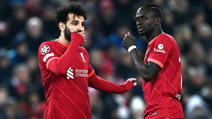 Мохамед Салах и Садио Мане