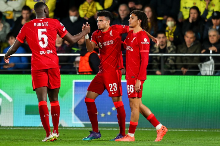 Луис Диас с партнерами по команде