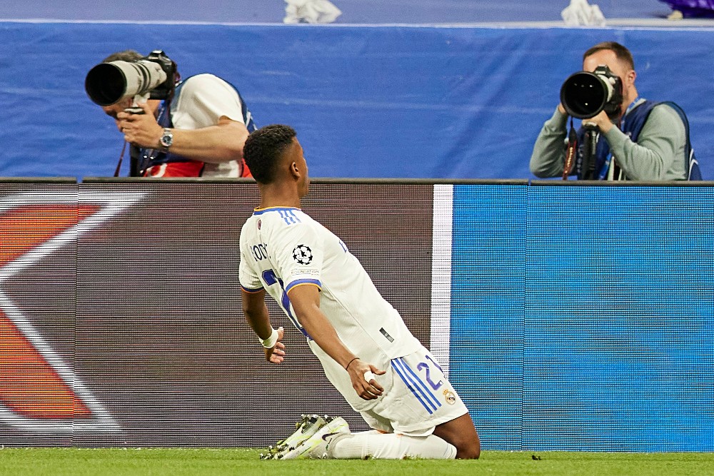 Родриго сравнивает счет в матче