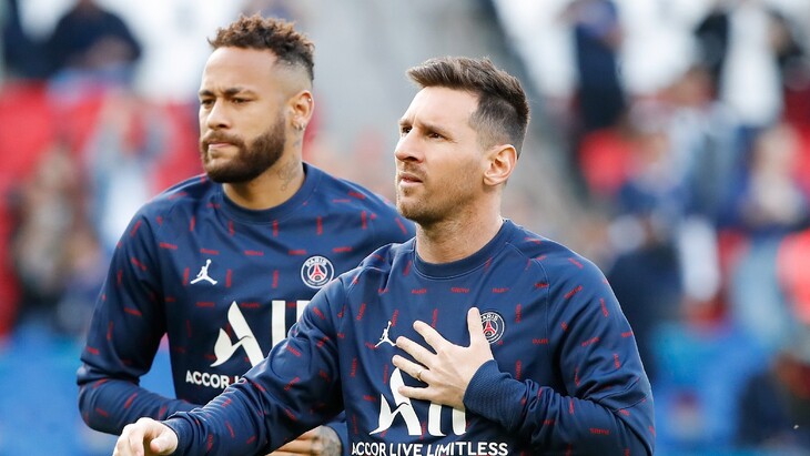 Лионель Месси и Неймар