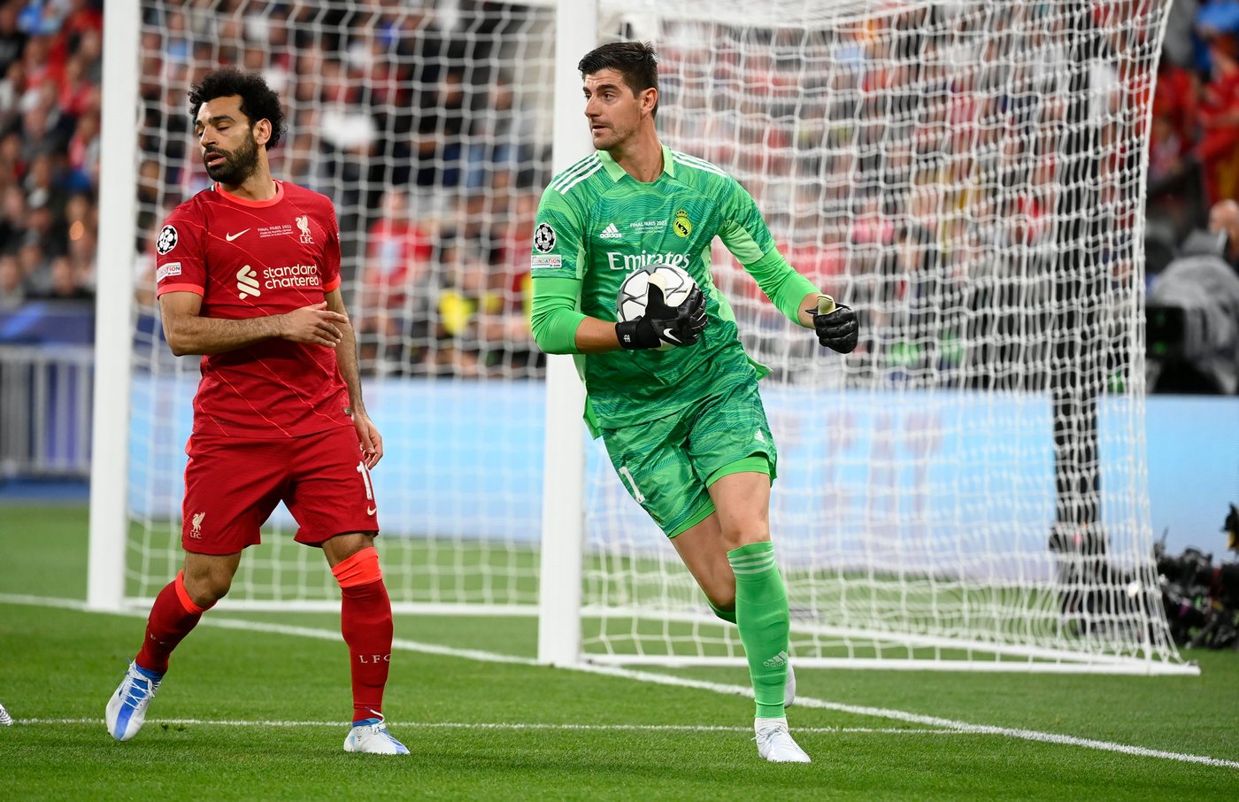 Тибо Куртуа почти в одиночку остановил Мохамеда Салаха