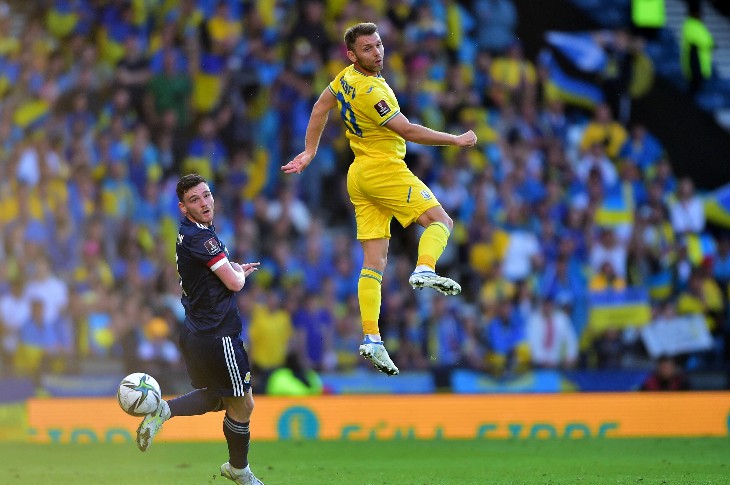 Шотландия — Украина