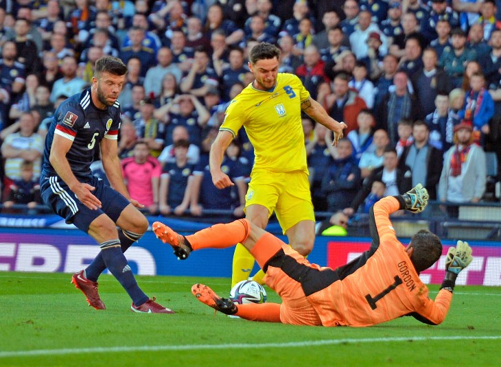 Шотландия — Украина