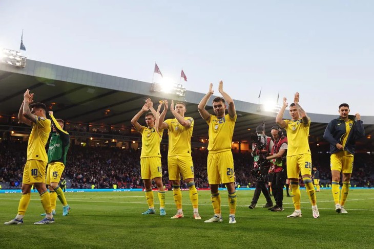 Шотландия — Украина