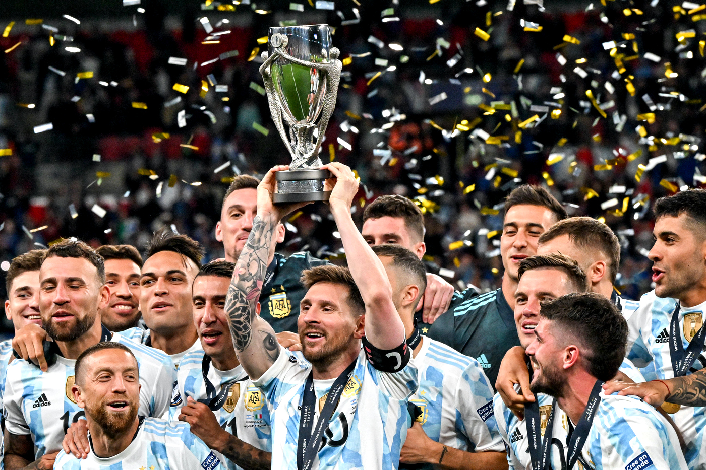 Лионель Месси после яркой победы Аргентины над Италией (3:0) в Финалиссиме