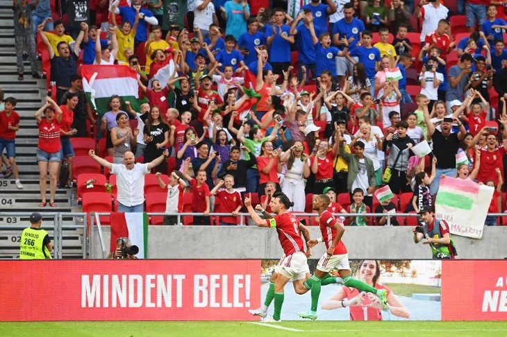 Венгрия — Англия