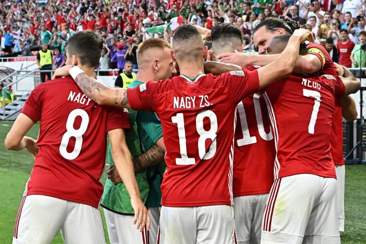 Венгрия — Англия