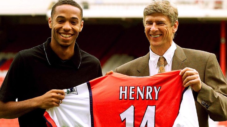 Арсен Венгер и Тьерри Анри