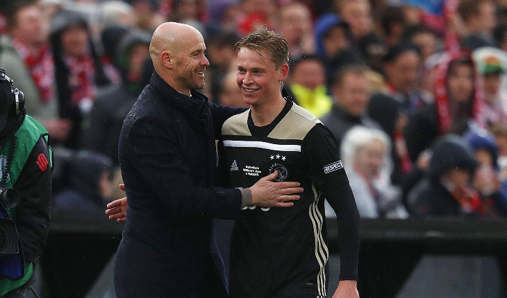 Эрик тен Хаг и Френки де Йонг