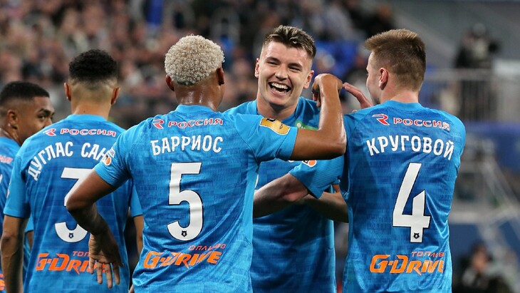 Игроки «Зенита»